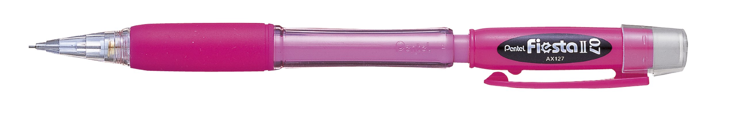 Pentel Fiesta Mechanical Pencils 0.7 mm Pack of 12 red