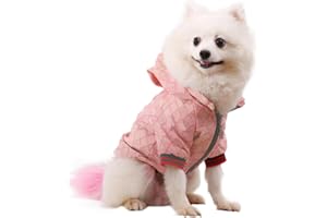 HQREA Dog Hoodie Luxury Dog Clothes Winter Puppy Jacket Classic Designer Pet Clothes Coat French Bulldog Teddy Pug