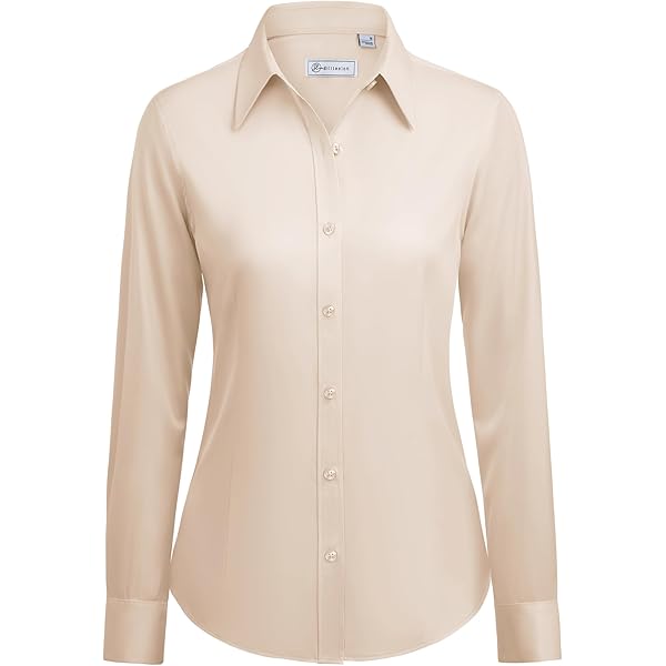 SAMERM - Camisa De Vestir Para Hombre, Sin Arrugas, Absorbe La Humedad, 4 Direcciones, Alta Elasticidad, Súper Suave, Casual, Con Botones, Camisa De Manga Larga Wine, M