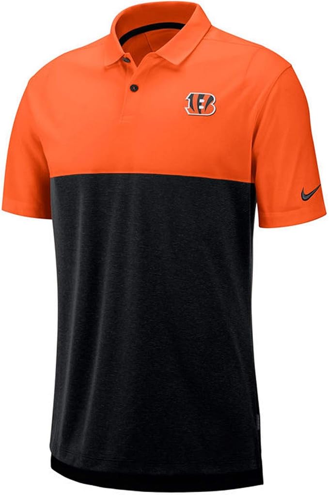 Nike Men's Cincinnati Bengals Early Season Polo (Medium