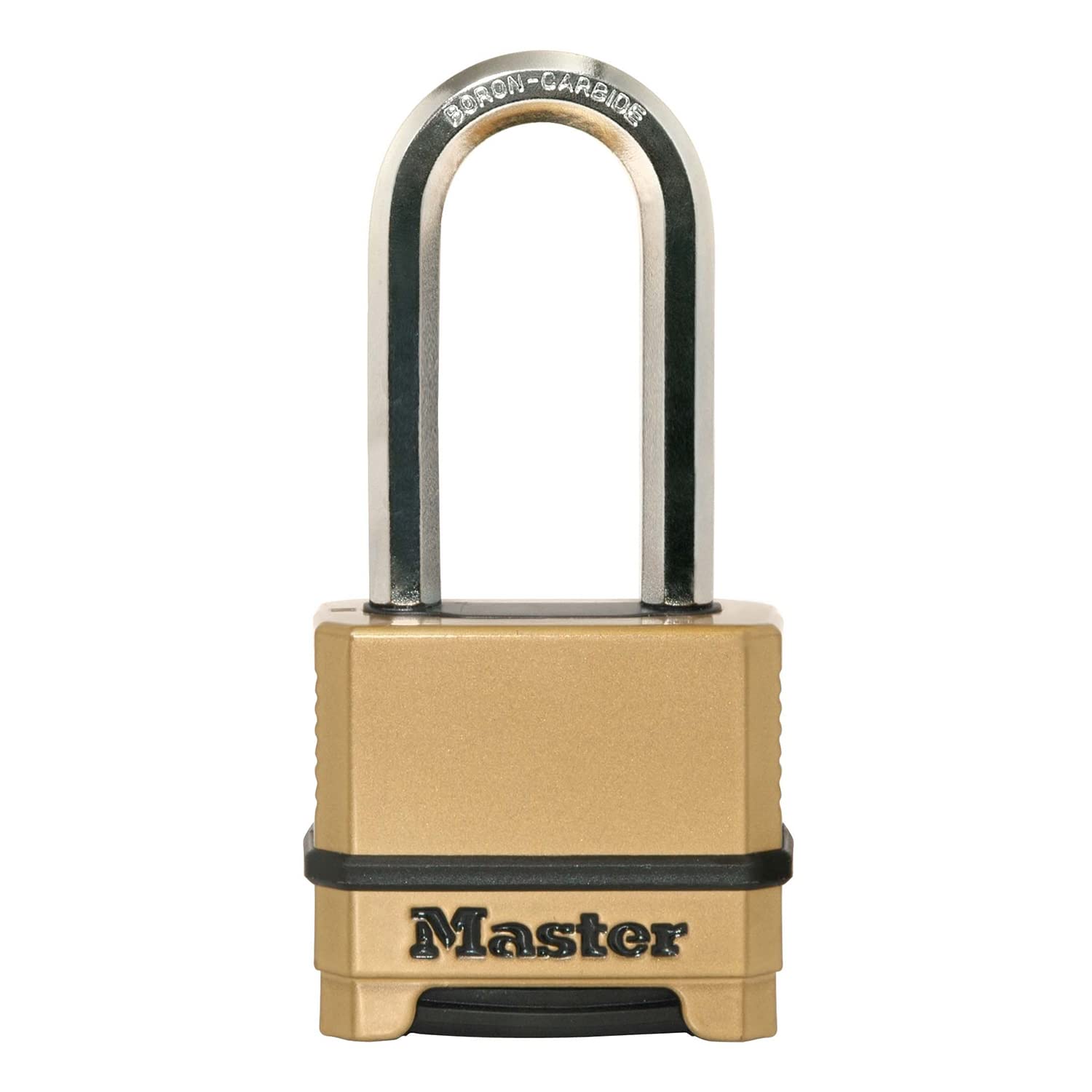 MASTER LOCK High Security Padlock, Security Level 9/10, Outdoor, Combination, Zinc, Weatherproof, XLong Shackle