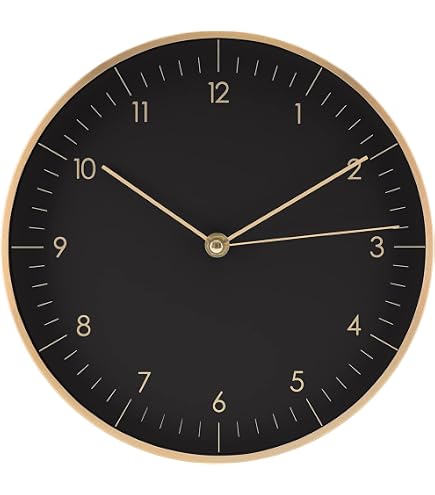 Amazon.com: Skilcraft Self-Set Wall Clock - Plastic Contemporary