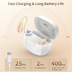 COQOOL Hearing Aids for Seniors - Rechargeable