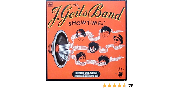 The J Geils Band Showtime Amazon Com Music