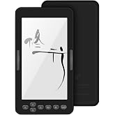 【Black-Gray】 E-Reader with 4.7-Inch Display, Pocket eBook,Lightest Smallest, 4GB Storage, E-Ink Technology