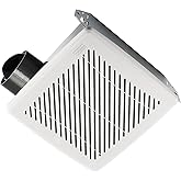 Broan-NuTone Bathroom Exhaust Fan, 50 CFM Modern Grille, Energy Star Fan, 2.0 Sones