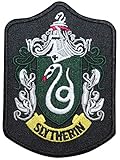 Larger Slytherin Hogwarts' House Shield Harry Potter Iron On Applique Patch