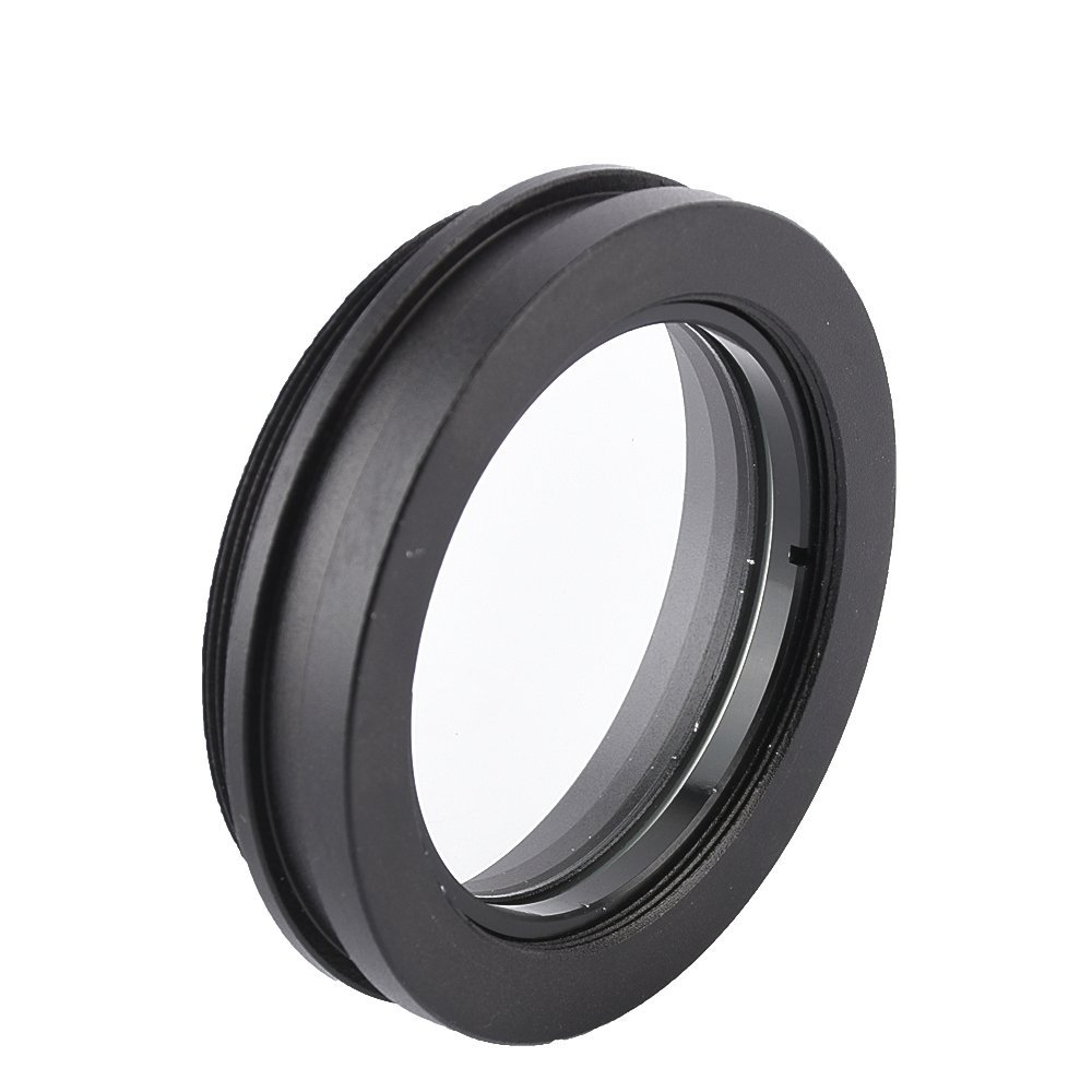 KOPPACE 1X Stereo Microscope Auxiliary Lens 48mm Interface Stereo Microscope Objective Protective Le