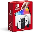 Nintendo Switch (OLED model) with White Joy-Con
