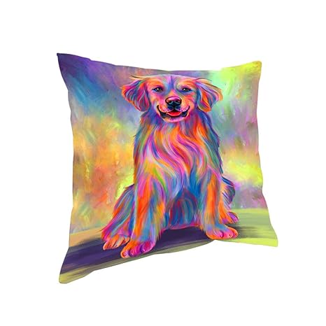 Amazon.com: Paradise Wave Golden Retriever Dog Pillow ...