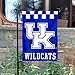 Kentucky Wildcats Checkerboard Garden Flag