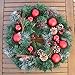 The Wreath Depot Whitehall Decorated Christmas Wreath, 24 Inch, Full Christmas Wreath Design, Beautiful White Gift Box