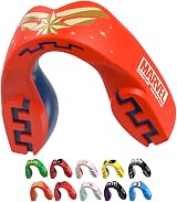 Marvel Captain Marvel Metallic Mouthguard Dual Layer Premium Protection Adults