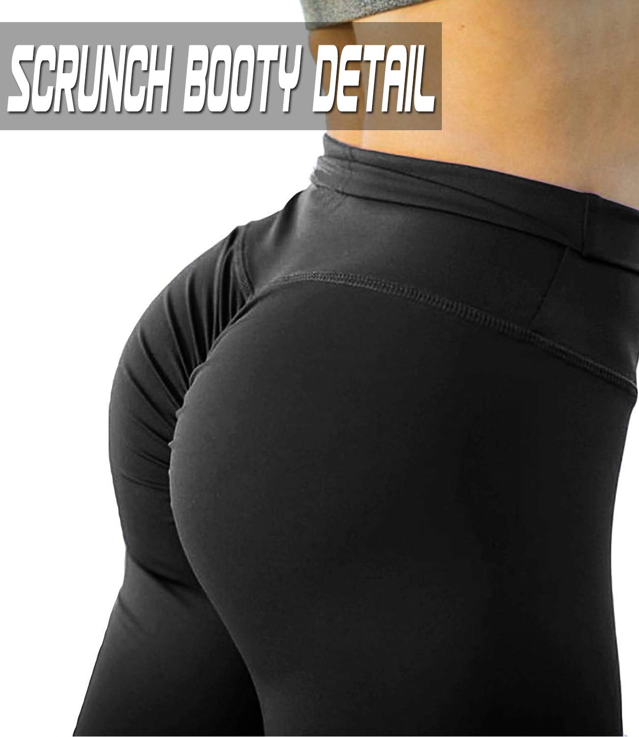 KIWI RATA Women Scrunch Butt Yoga Pants 