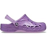 Crocs Kids' Classic Glitter Clog, Orchid, 4 Toddler