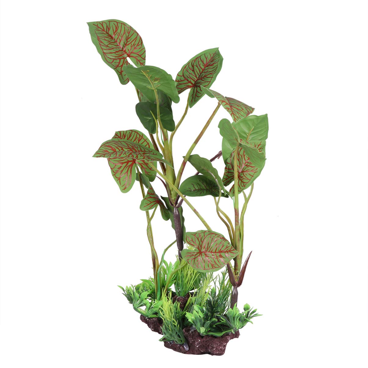 Balacoo Aquarium Plants Fish Tank Artificial Plants Plastic Lifelike Grass Decoration for Water Bowl Terrarium