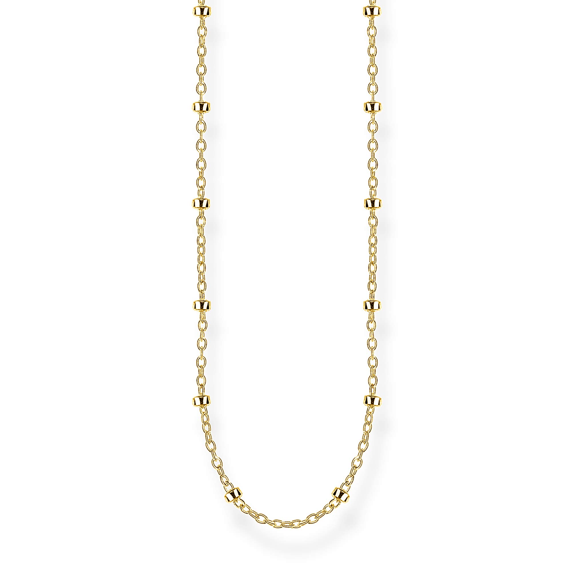 Thomas Sabo round belcher chain yellow gold 925 Sterling Silver, 18k Yellow Gold Plating