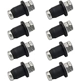 Homhelar RV Water Tank Probe Sensors, Water Level Screw-in Sensors Tank Sensors Fresh Water Probes Gray Water Tank Sensors Black Tank Waste Water Sensors (8/ Pack)