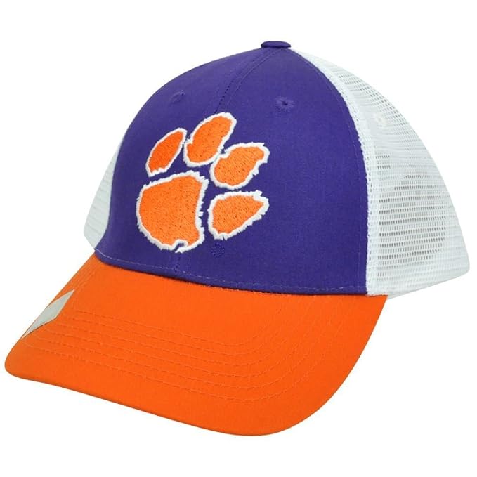 Amazoncom Clemson Tigers Paw Logo Hat Ncaa Snap Back