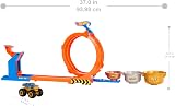 Hot Wheels Monster Trucks Loop-And-Flip Trophy Challenge Playset with Bigfoot view 5