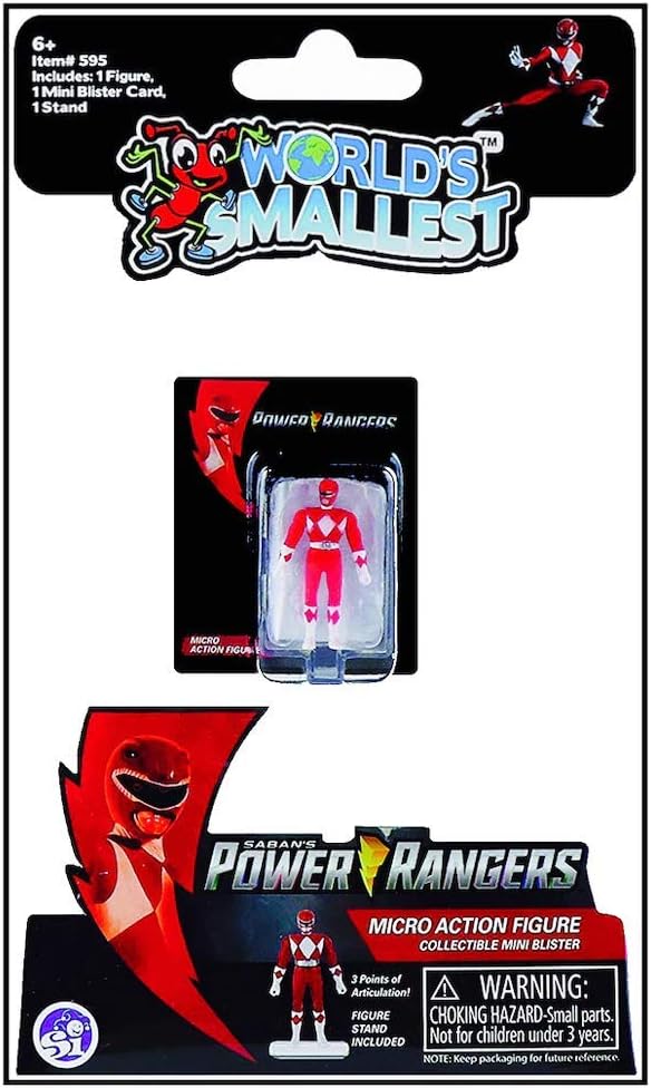 world's smallest power rangers