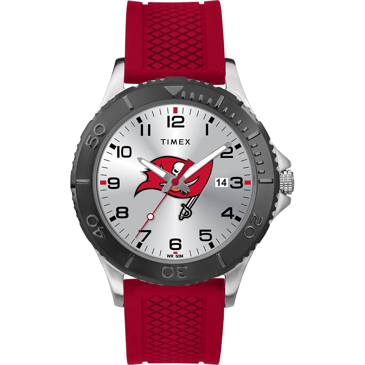 Timex Men's TWZFBUCMF NFL Gamer Tampa Bay Buccaneers Watch Image