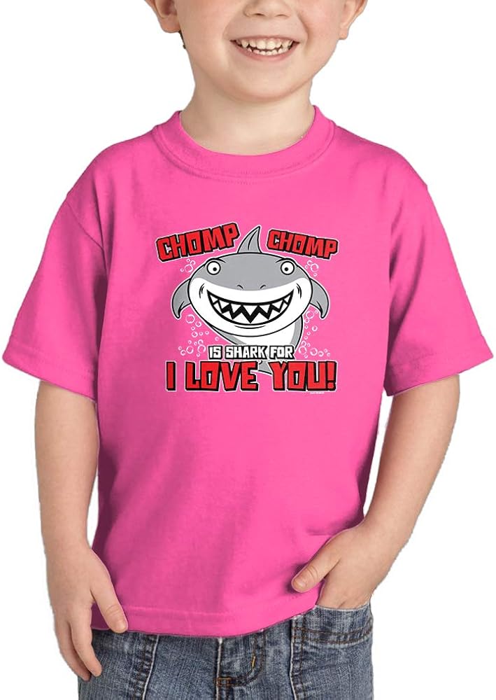 Chomp Chomp is Shark for I Love You - Infant/Toddler Cotton Jersey T-Shirt