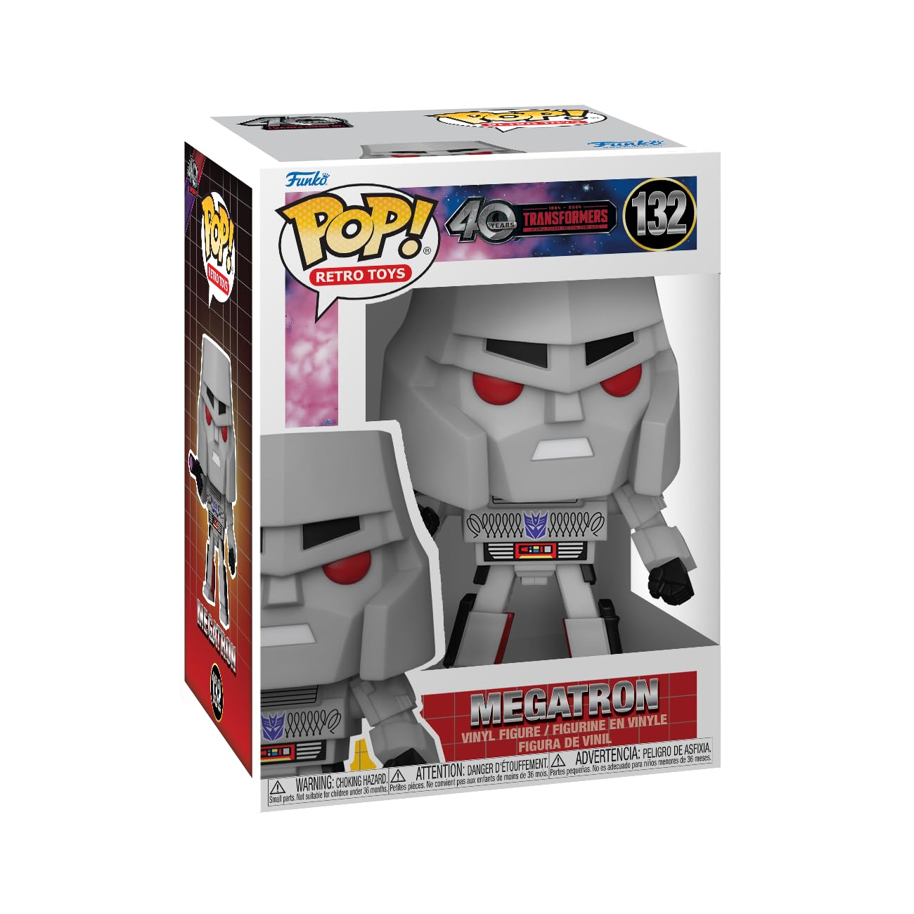 Photo 1 of Funko Pop Retro Toys: Transformers: Generation 1-40th Anniversary, Megatron - Collectable Vinyl Figure - Gift Idea - Official Merchandise - Toys for Kids & Adults - Action/Adventure Fans