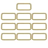 BIKICOCO Metal Rectangle Ring Buckles Square Strap