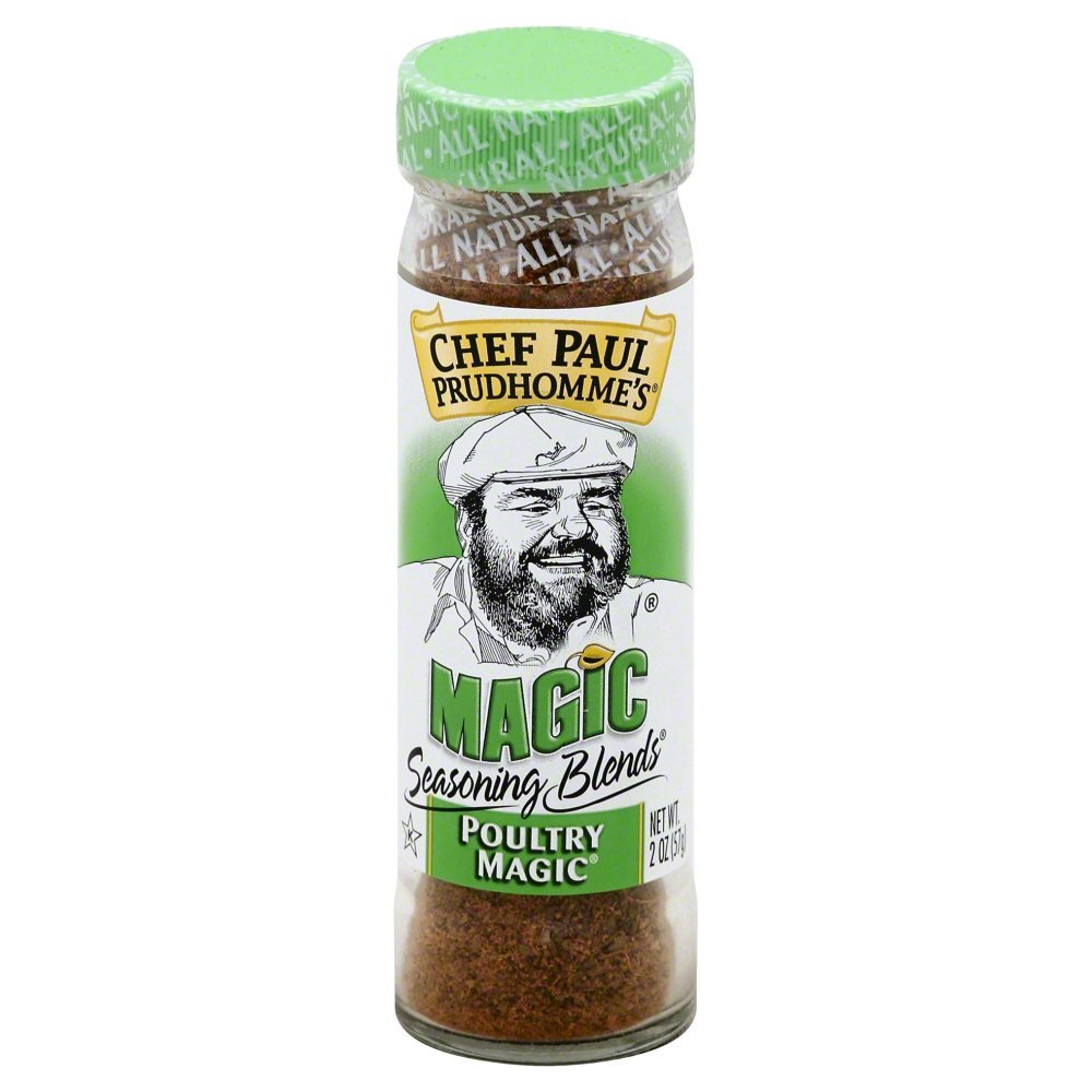 Chef Paul Prudhomme's Magic Salmon Seasoning 7 oz Meat
