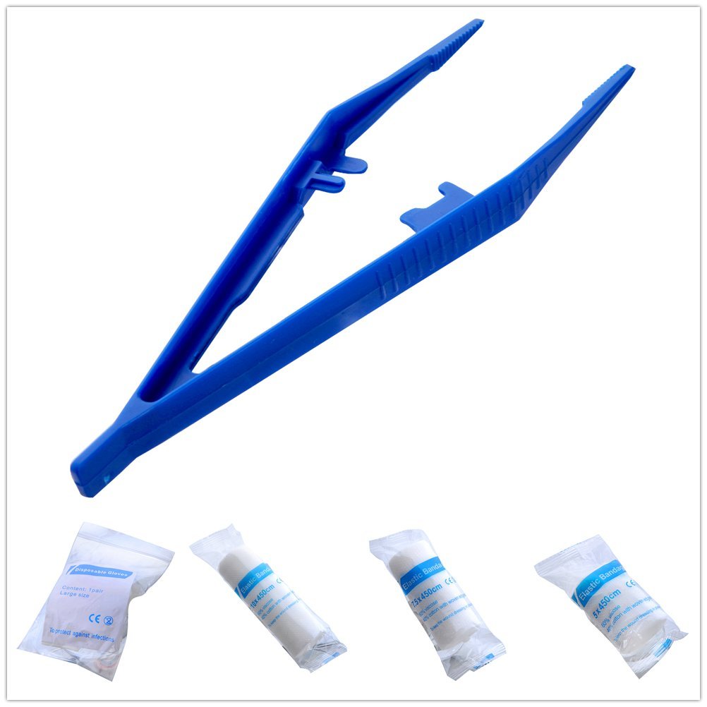 RISEN Medical First Aid Kit Bag- Hospital Emergency Survival Supplies for Traveling, Hiking, Camping, Home, Auto, Portable, Lightweight