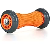 Tiger Tail Footsie Foot Massage Roller Tool, Stretch Sore Foot Muscles, Relieve Plantar Fasciitis, Increase Circulation, and Soothe Cramping