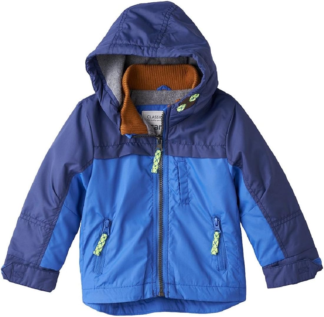 Carter's Baby Boys FleeceLined Rain Jacket (12 Months