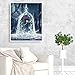 2 Packs 5D DIY Diamond Painting Set Decorating Wall Stickers For Living Room,Full Square Drill Rhinestone(30X40CM/12X16inch) ，Two Rose