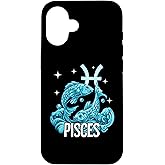Pisces Zodiac Sign Case for iPhone 16
