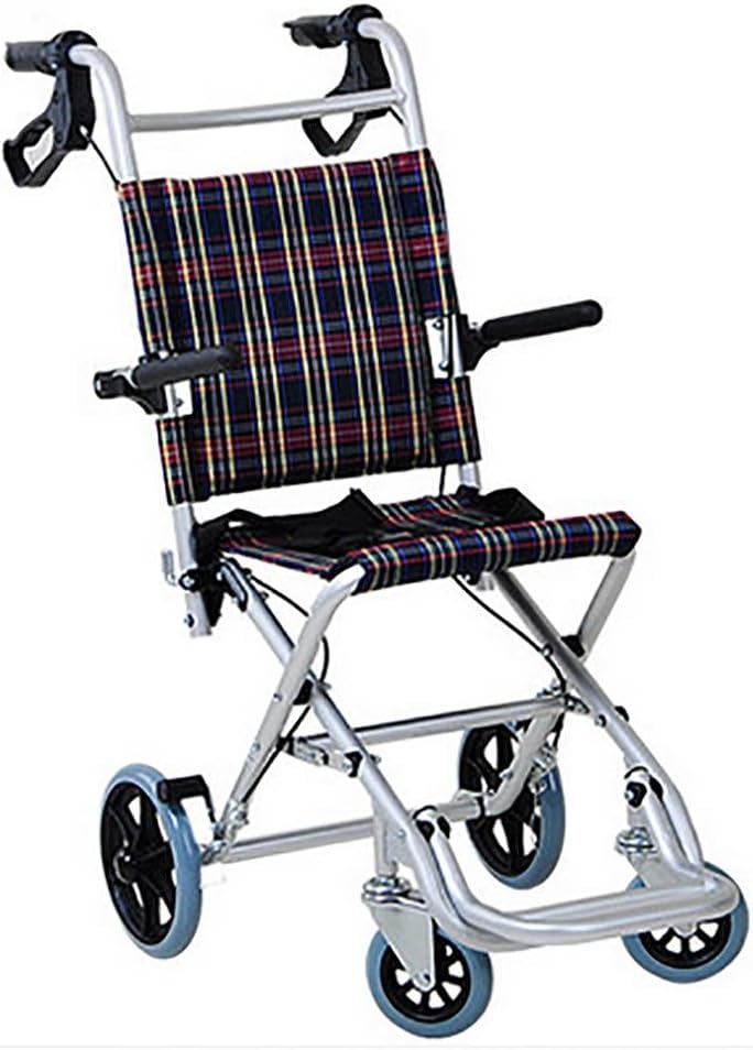 wheelchair G&M Folding Lightweight Child Elderly Lightweight Scooter Portable Travel Aircraft Trolley Older People