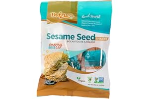 Dulzura Sesame Seed Snacks - Crunchy Snack Crackers - 3 oz (Pack of 1)