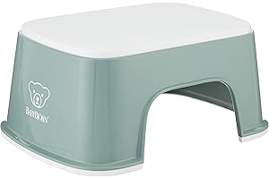 BabyBjörn Step Stool, Deep Green/White