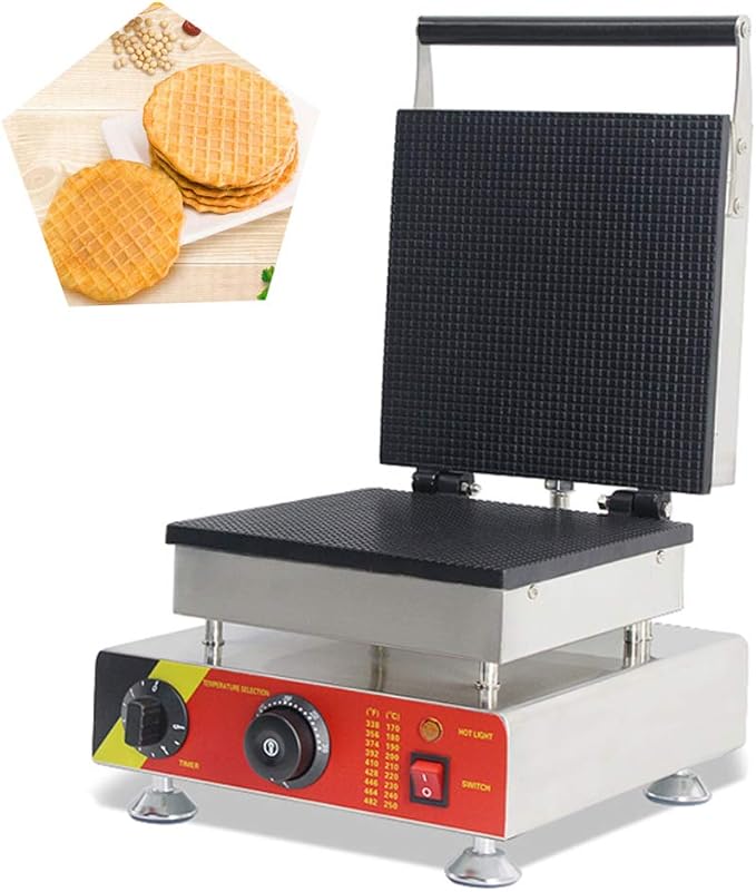 Waffle Maker, 110V 1500W Commercial Electric Nonstick