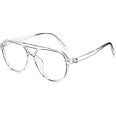 Cyxus Aviator Blue Light Glasses Women Men Computer Glasses Retro Pilot Frame Anti Blue Light Blockers Gaming 8196