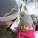 Twinklebelle Toddler Kids Winter Hats & Mittens Fleece Lined Unisex (M: 6-24 Months, Hat & Mitten Set: Grey Bear)