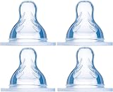 Mam 99964100 Teat Set Size X 4-Pack Teats for Mam Bottles view 1