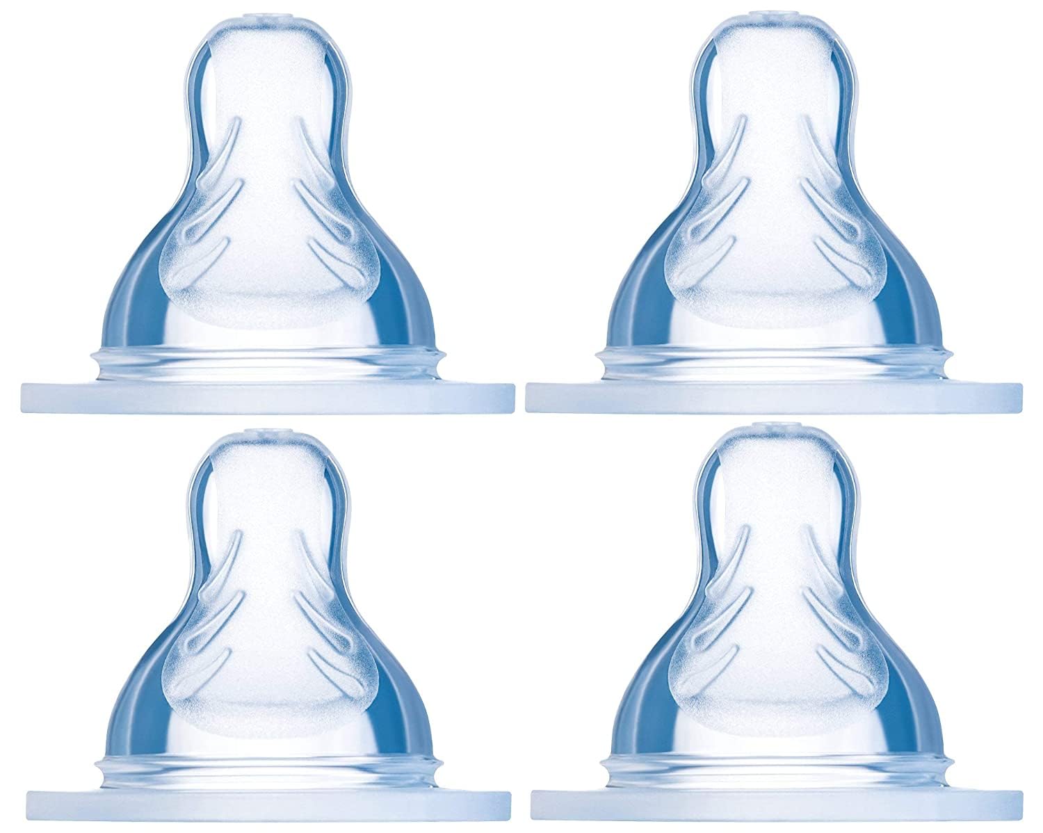 Mam 99964100 Teat Set Size X 4-Pack Packaging and Instructions in Foreign Language