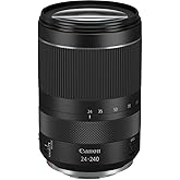 Canon RF 24–240mm F4-6.3 is USM Lens, Black