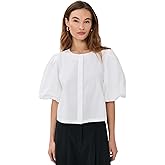 LE BOP Women's Liza Puff Sleeve Shirt