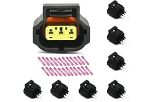 GROBARPART 8 Pcs Ignition Coil Pack Connector Wiring Harness Pigtail Plug Fit for 5.7 V8 2009-2015 Fit for Dodge Fit for Ram 1500 2500 3500 Charger Challenger Durango Fit for Jeep Cherokee Commander