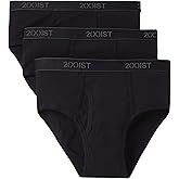 2(X) IST Men's Essential Cotton Fly Front Brief 3-pack