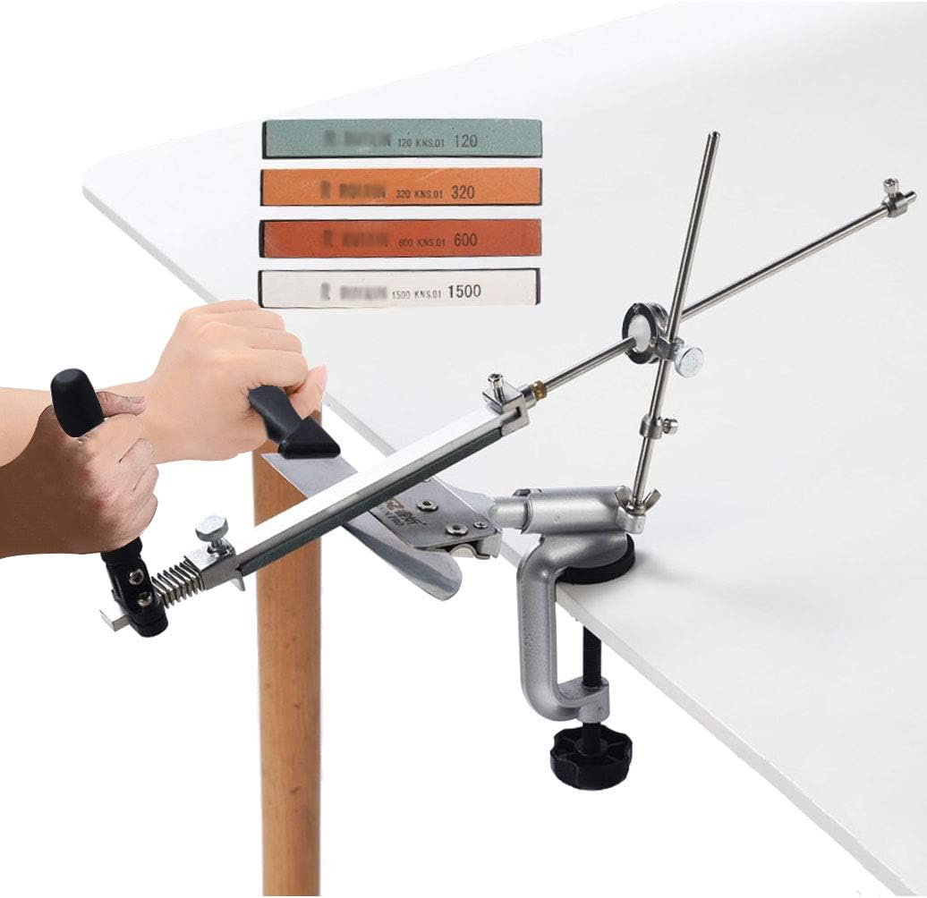 QSSM Knife Sharpener Knife Sharpening Stone Kit System
