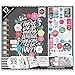The Happy Planner 12 Month Box Kit - Big Flower Pop Planner Kit - 1 Twelve Month Undated Big Planner - 5 Sheets of Stickers - 1 Pen - 1 Magnetic Bookmark - 3 Sticky Note Pads - 1 Pocket Folder