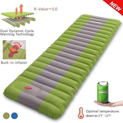 overmont sleeping pad